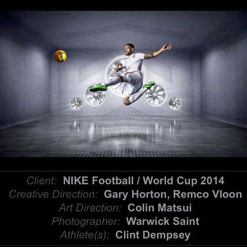 Makeup Artist / Grooming for NIke photo shoot with