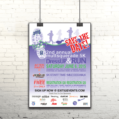 FLYER - 2nd Annual Muttsquerade 5k