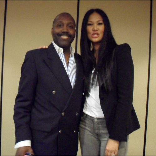 Sharing the Stage with Kimora Lee Simmons, in NYC!