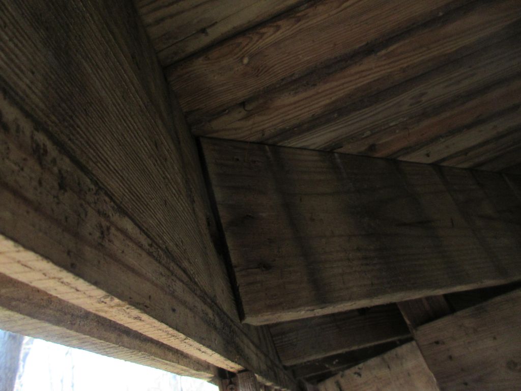 Deck joists not secured