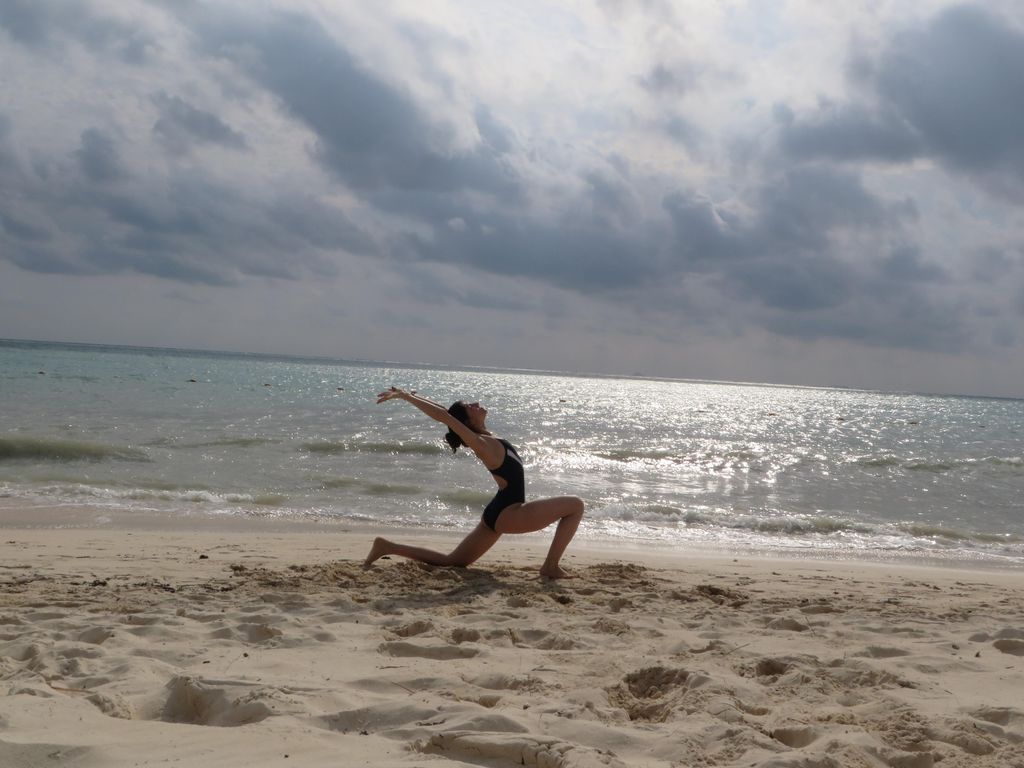Morning salute, Tulum, Mexico