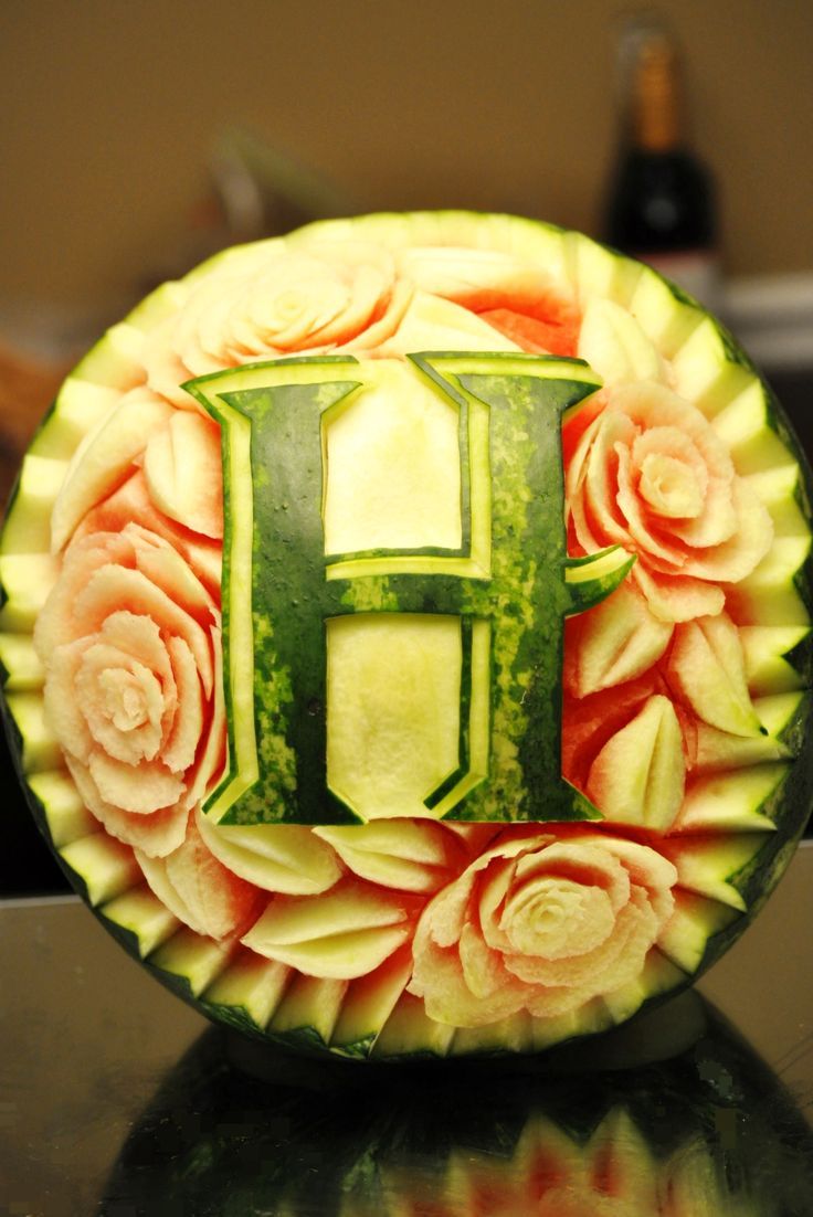 Chik's Catering creates Fruit & Vegetable Carvings