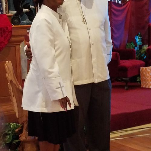 The Officiants Pastor and Mrs. Woodruff