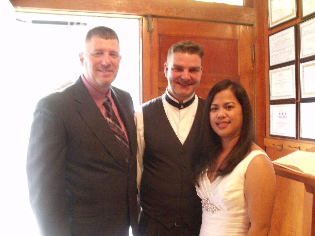 Congratulations to Mr and Mrs Kitchens. Thank you 