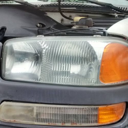 We also do headlight restoration.