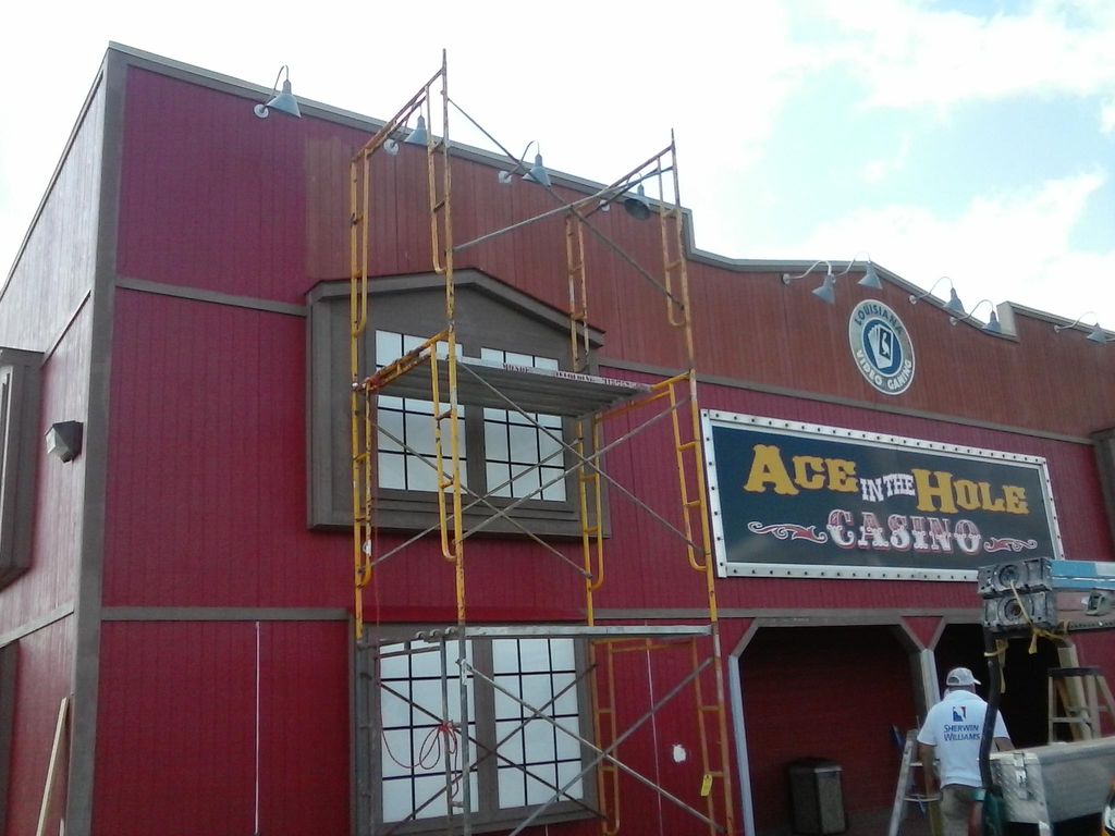 Commercial exterior work