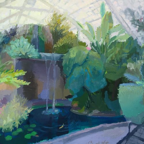 Garfield Conservatory
Oil on canvas
20"x28"