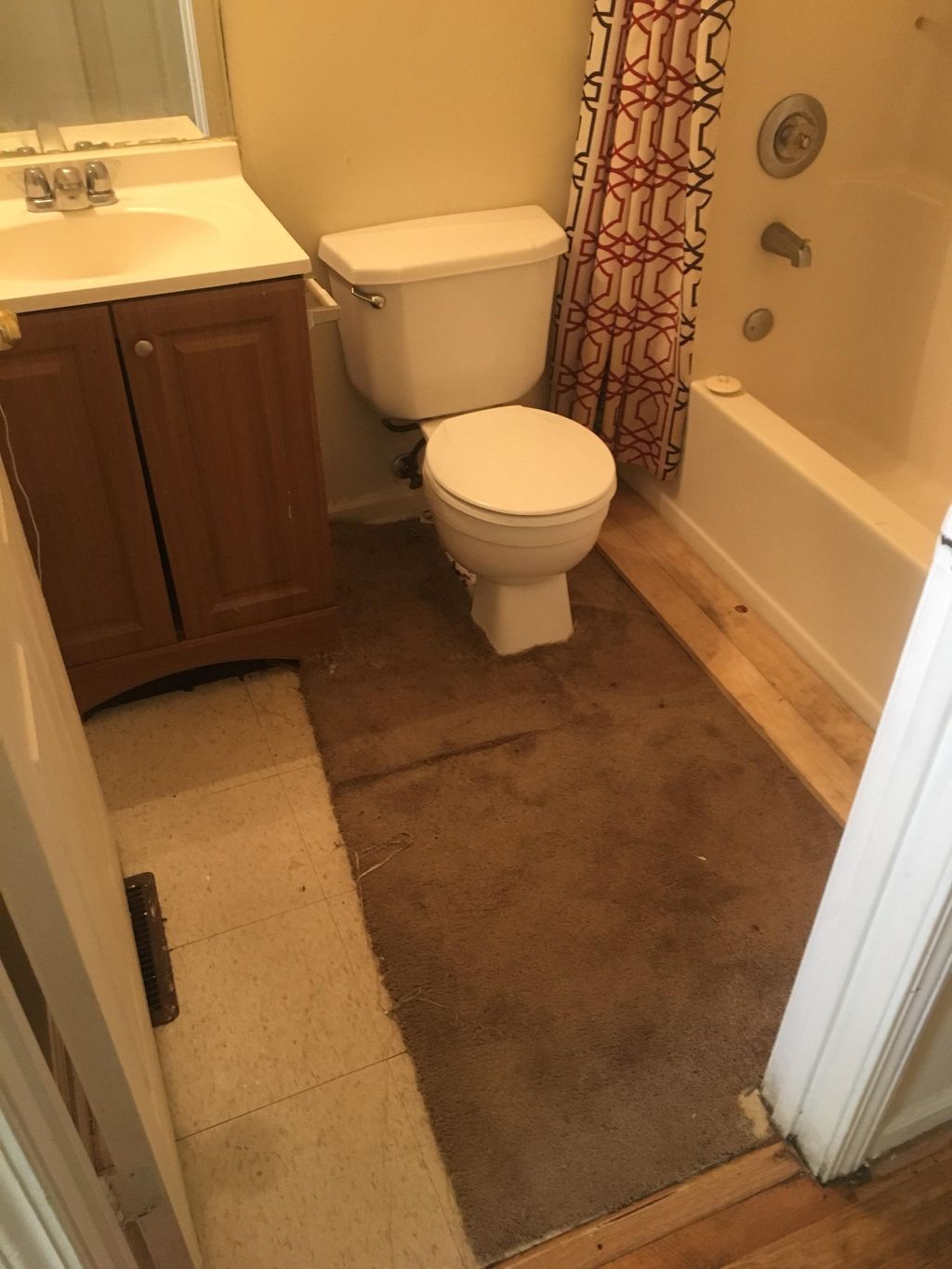 Bathroom cleaning 