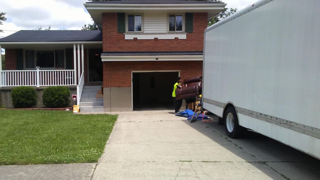 A perfect day for moving.