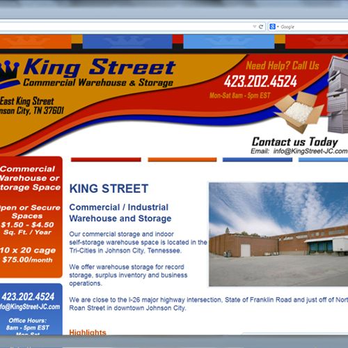 Colorful website.
http://kingstreetwarehouseandsto