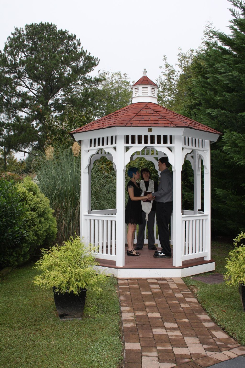 Ceremony at the Gazebo