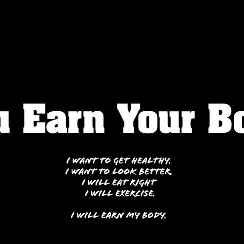 You have to earn your body. The Roman Empire was n