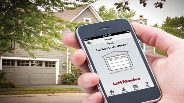 Control and monitor your garage door from your sma