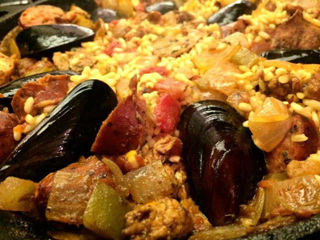 Smoked Paella