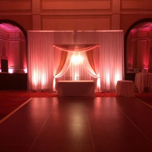 wedding lighting example
