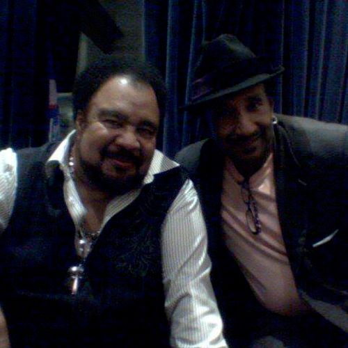 The late Great George Duke and I at The Blue Note 