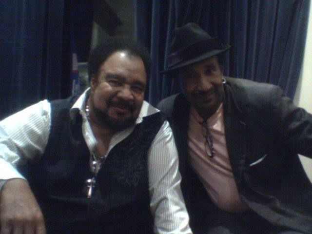 The late Great George Duke and I at The Blue Note 