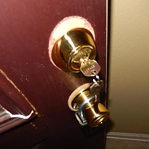 We provide lock changes in bank owned properties.