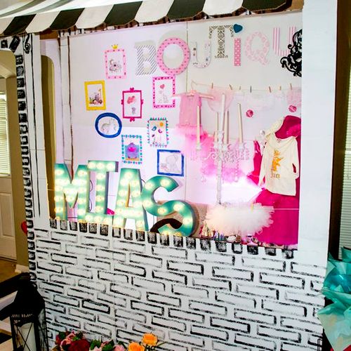 Mia's Boutique Baby Shower Event Design and Decor 
