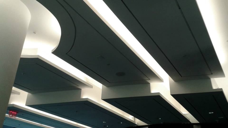 Custom ceiling with non direct LED lighting at a m