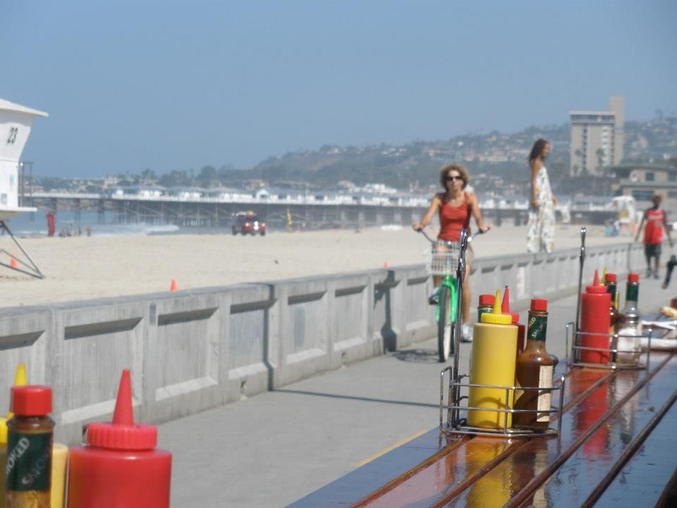 I love my coffee on the boardwalk!