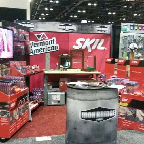 Skil Ratch N Lock Pliers Trade Show Booth, Vegas.