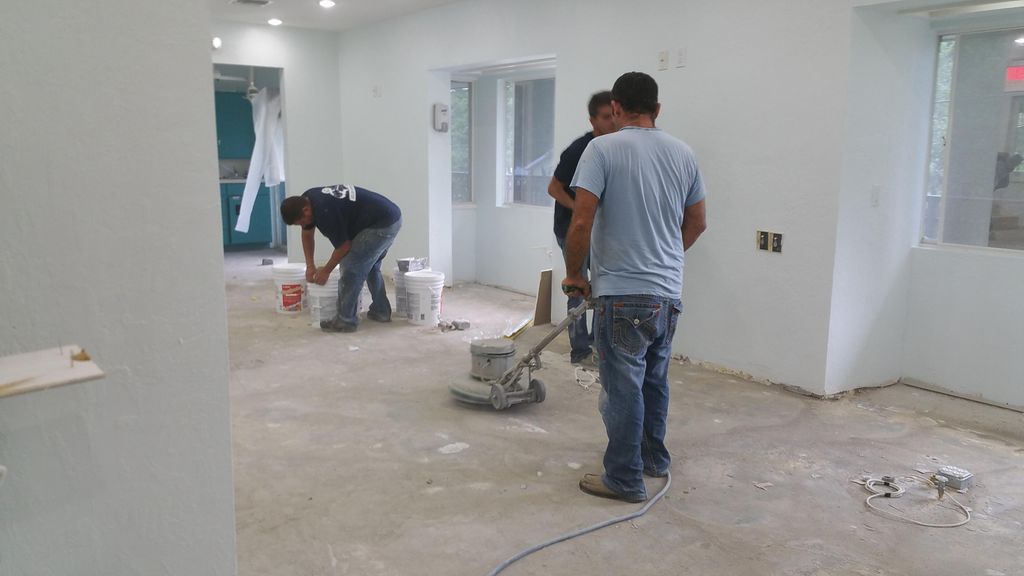 Preparing for Commercial Vinyl Installation - Pain