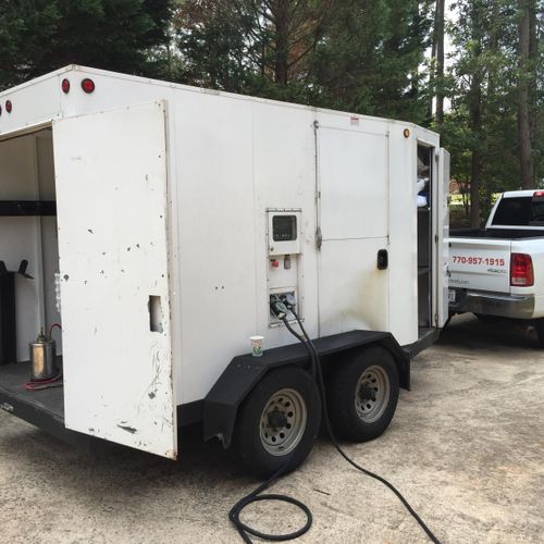 Thermal Remediation Trailer Unit