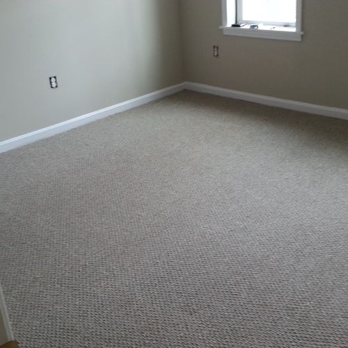 Carpet installed by GEO Carpet, Inc