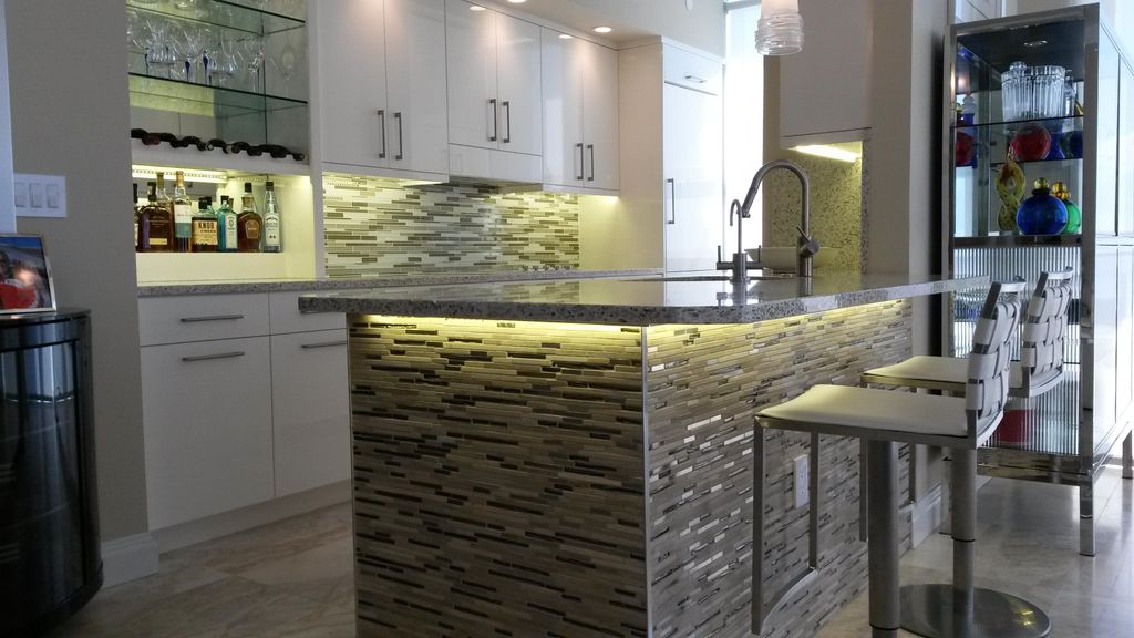 Upper wall removed / full remodel