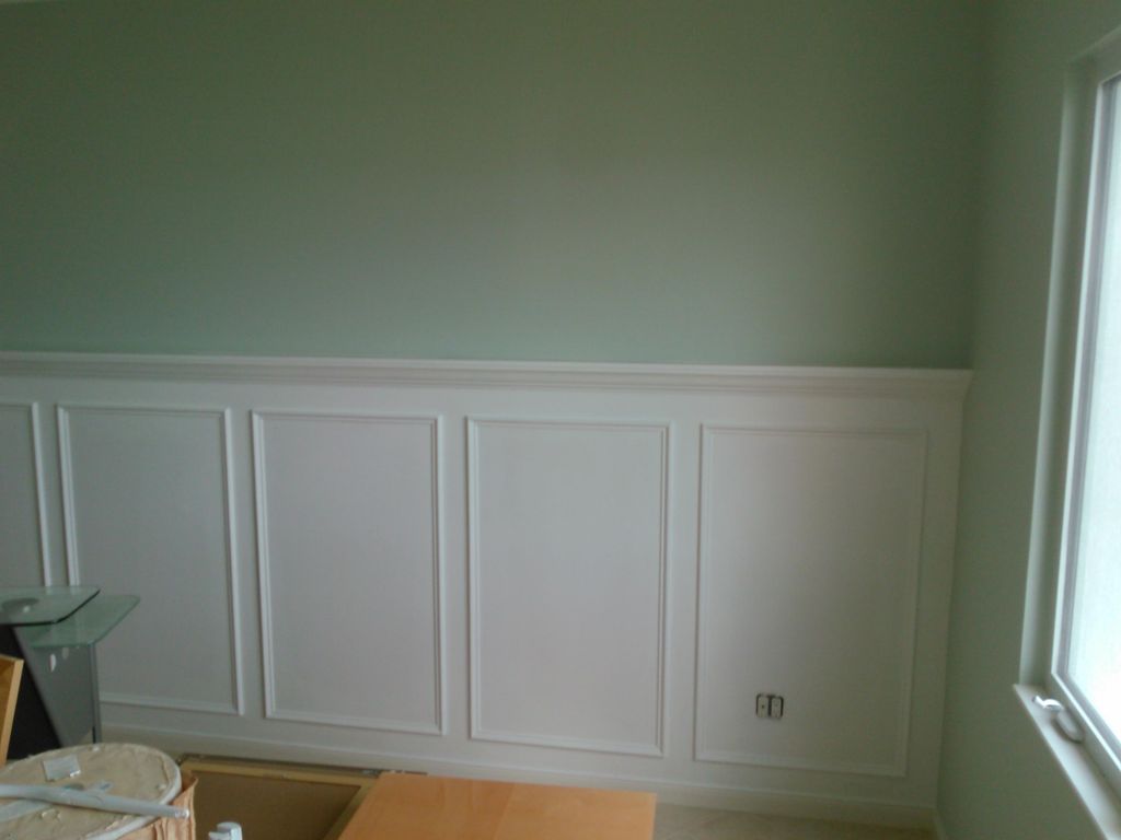 picture frame and plus a great wall color can make