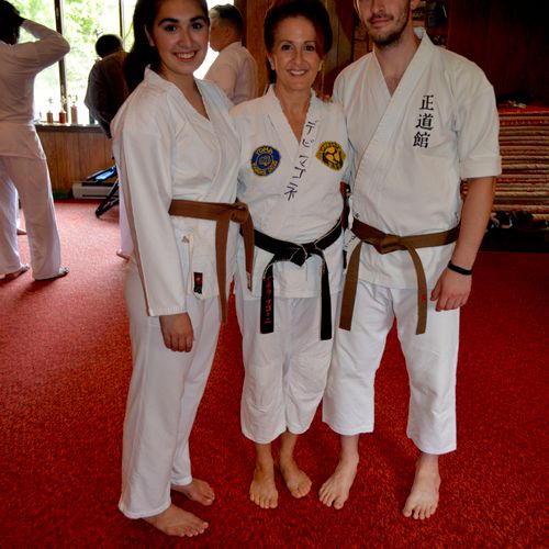 Toma Karate Dojo w/ my children !