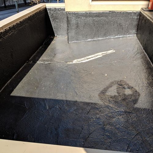 Waterproofing a Planter/Basin to refill with dirt 