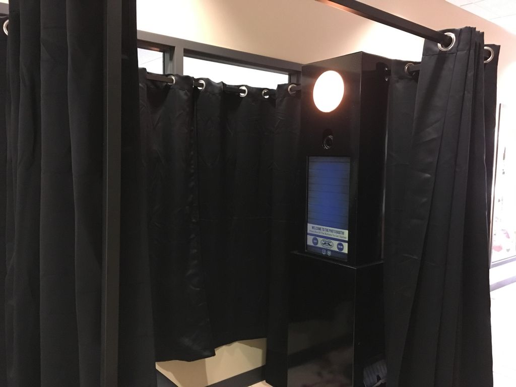 Here is a picture of our photo booth.