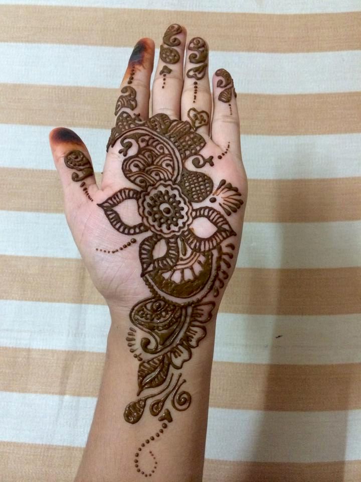 Arabic Henna Design