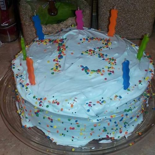 73 birthday cake