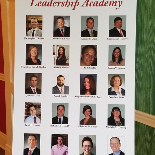 2016 Leadership Academy Graduate