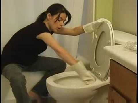 Bathroom clean and disinfected!