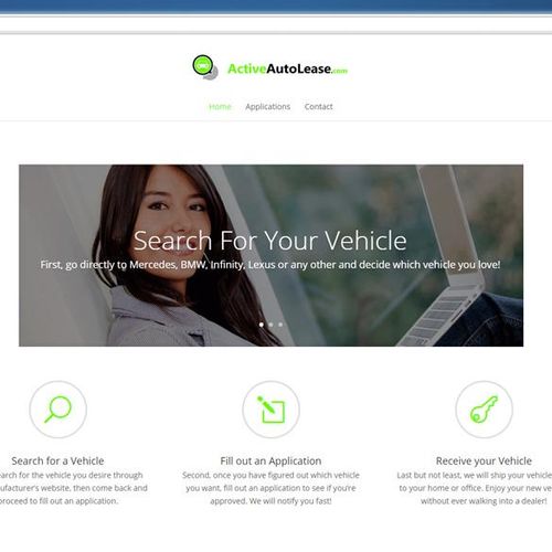 Website Completed - Active Auto Lease - Car Leasin