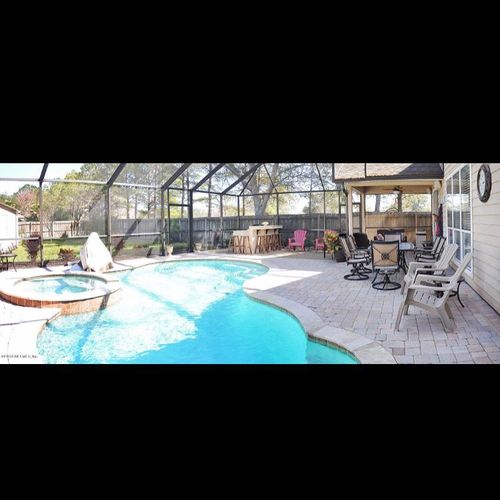 Pool Home for Sale in Oakleaf Plantation! Listed a