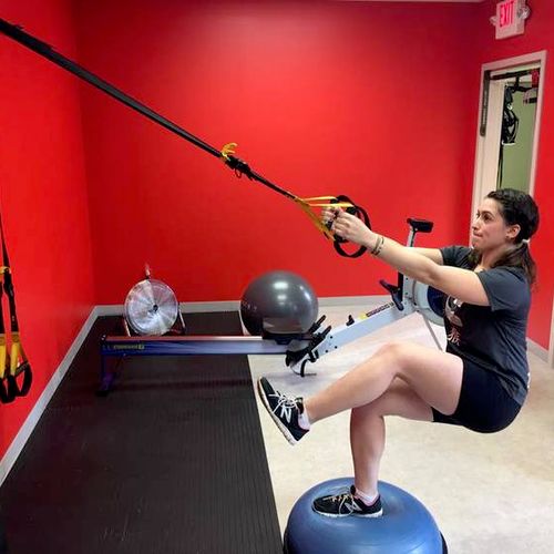 Using TRX Suspension Training will effectively hit