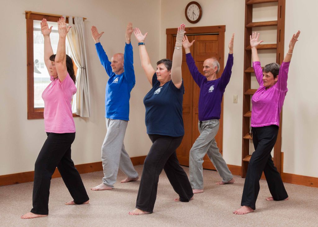 Warrior pose: uplifting and strengthening