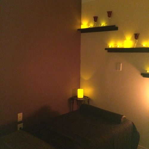 One of the Healing Rooms I use at 7e Fit Spa in Gr