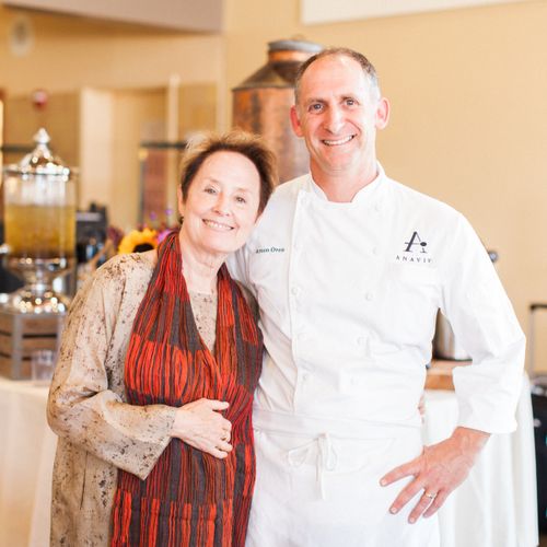 Alice Waters & Chef Arnon Oren
