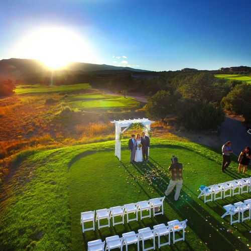 Aerial Wedding Photography