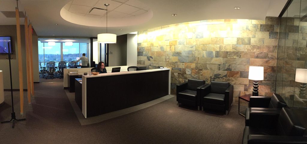 Reception area