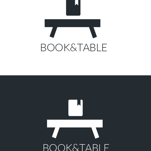 Logo Design and Branding for Book&Table