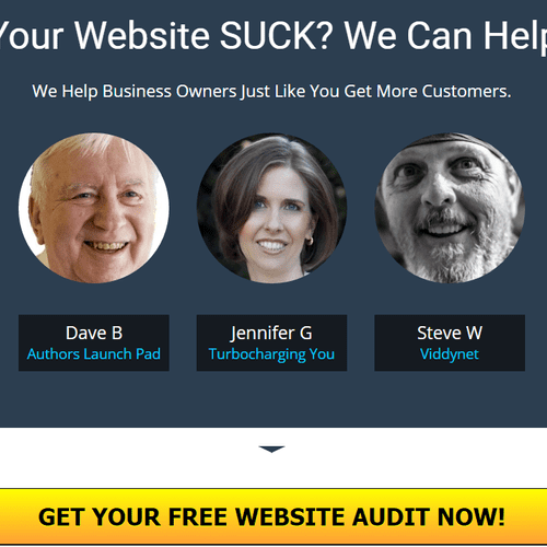Does your website suck? we offer a full compliment
