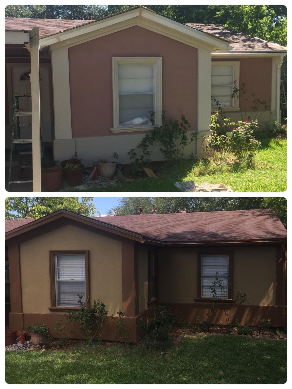 Exterior Stucco Repaint - Product Sherwin Williams
