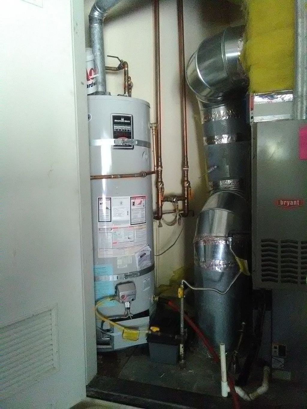 water heater install